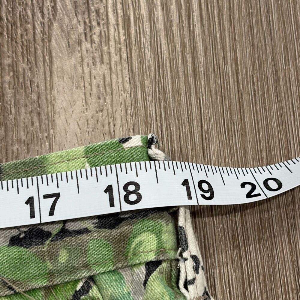 RARE Vintage 80s Rocky Mountain Camouflage Aspen Camo Wide Leg Cargo Pants 37x32 - Picture 4 of 6